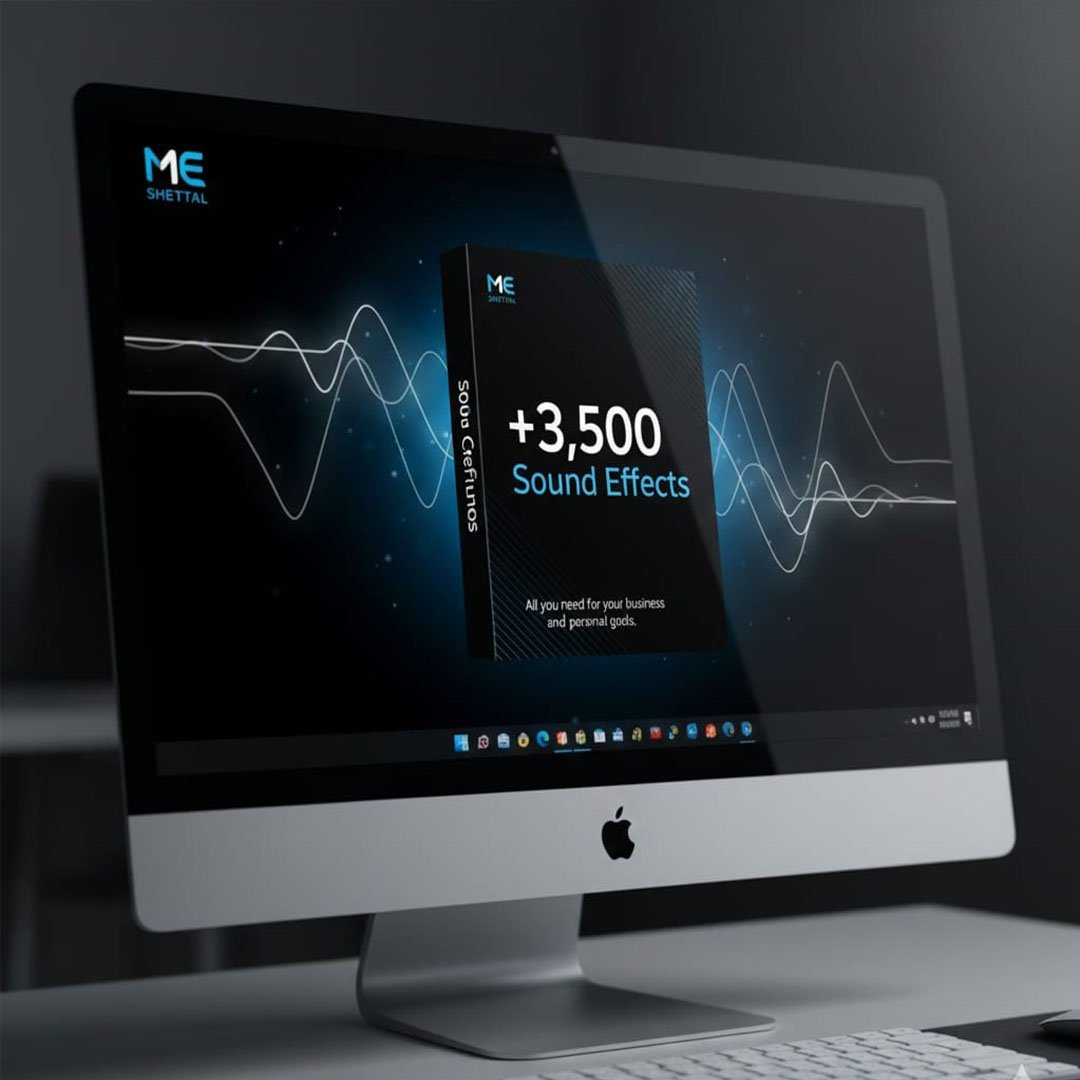 المكتبة العملاقة للمؤثرات الصوتية (3,500+ Sound Effects)