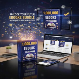 كنز المعرفة الرقمي: حزمة الـ 1,000,000 كتاب إلكتروني مع حقوق إعادة البيع