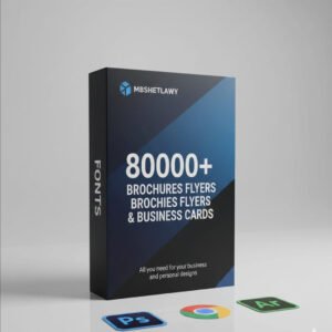 مكتبة المصمم العملاقة: +80,000 قالب احترافي وخطوط للتصميم.