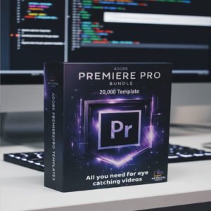 ​🚀 حزمة "بريمير برو" المتكاملة – 20,000 قالب ومورد إبداعي